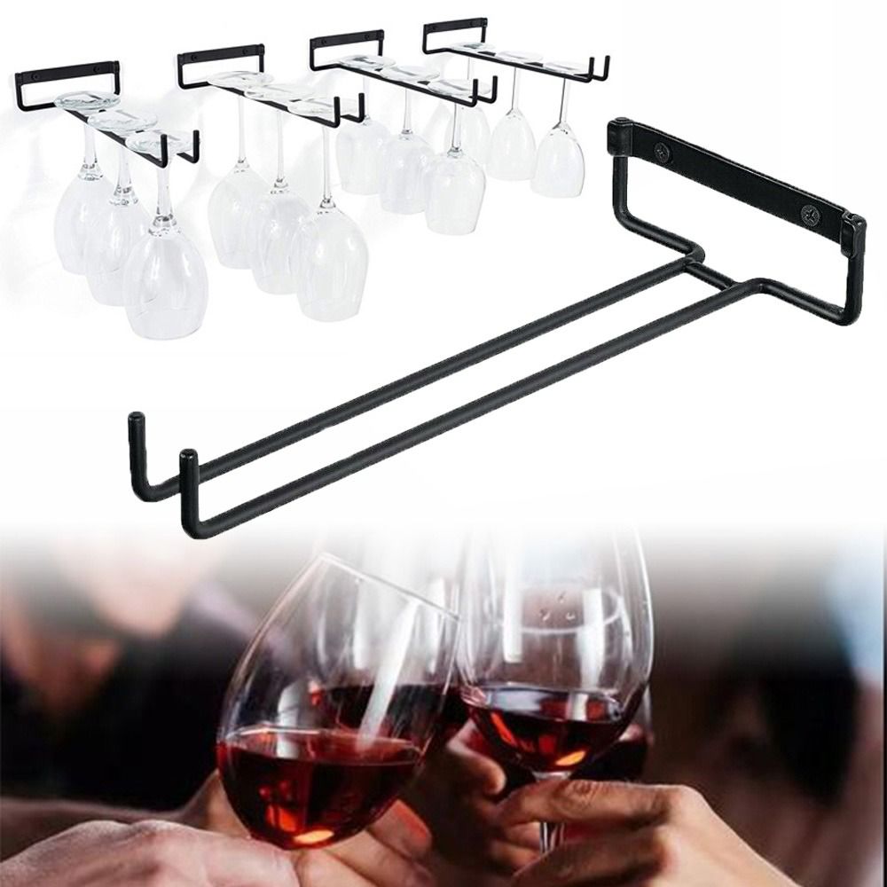 Kitchen Appliances Holder - Wall Mounted Stemware Holder Kitchen Wine
