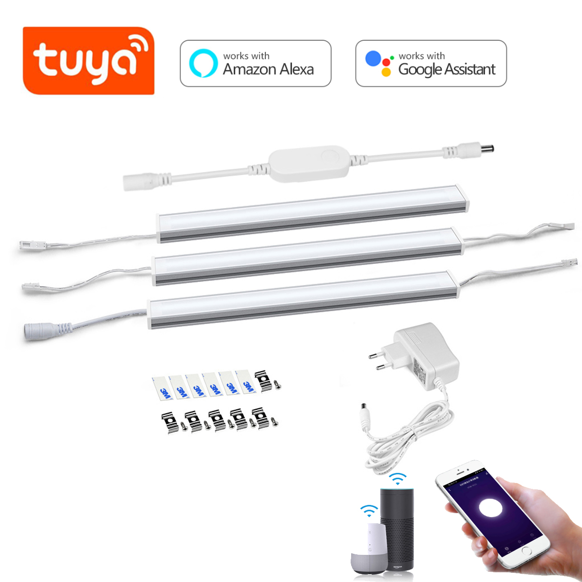 Kitchen Appliances Cabinet - Smart Tuya Wifi Aluminum Bar LED