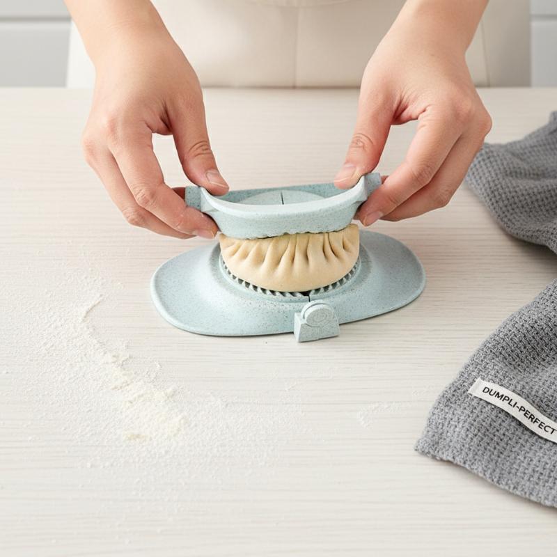 Kitchen Appliances Holder - Manual Wheat Straw Dumpling Mould Kitchen