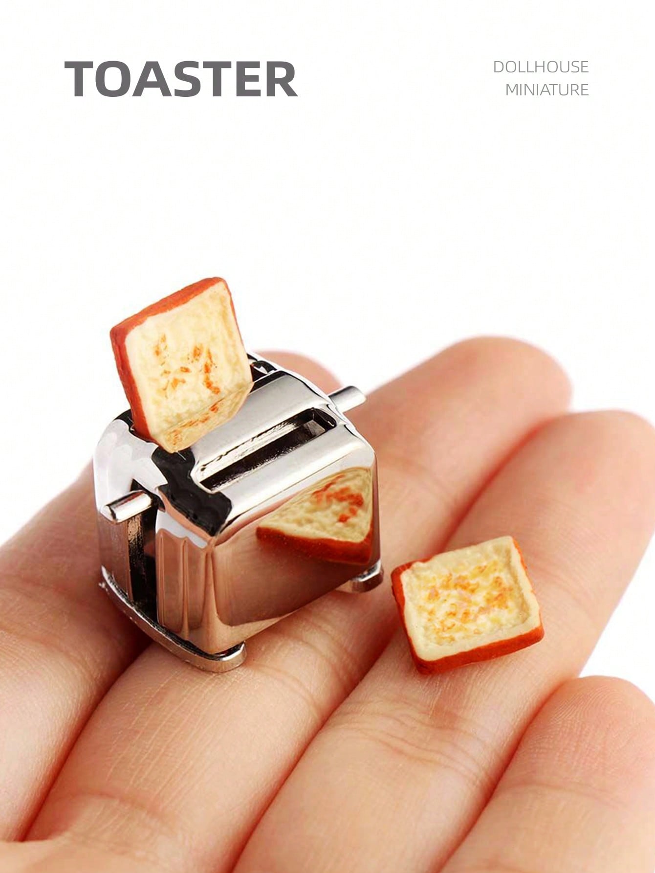 1:12 Dollhouse Miniature Toast - Kitchen Appliances Store review and price