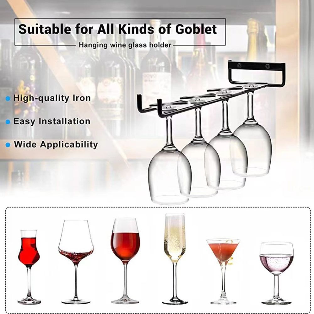 Wall Mounted Stemware Holder K - Kitchen Appliances Holder review and price
