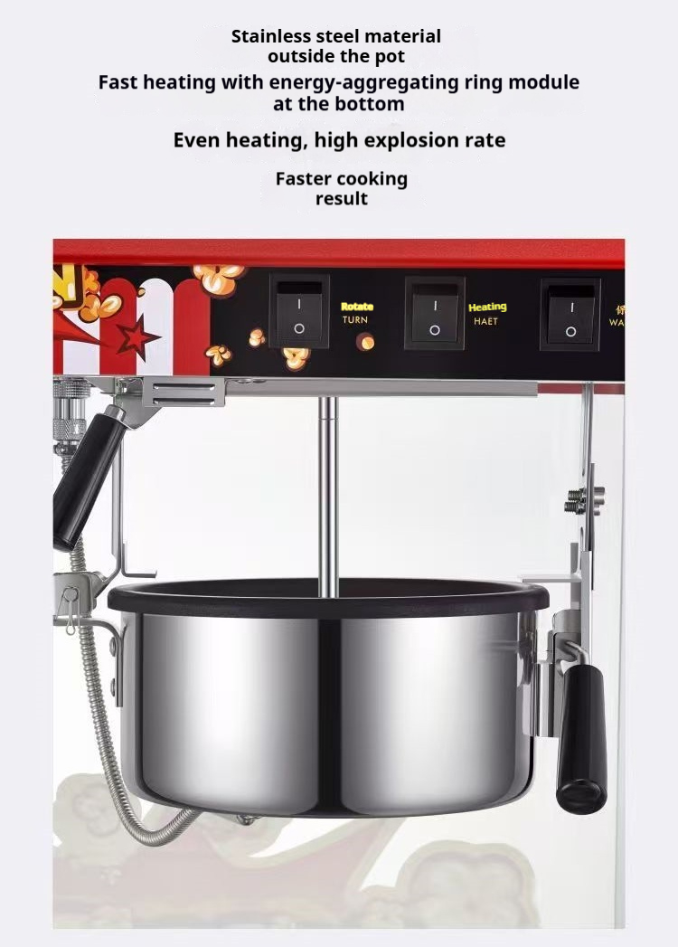 The Commercial Fully Automatic - Air Popcorn Maker review and price