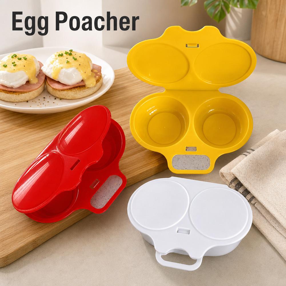 Microwave Egg Poacher 2 Cavity - Egg Cooker Rapid review and price