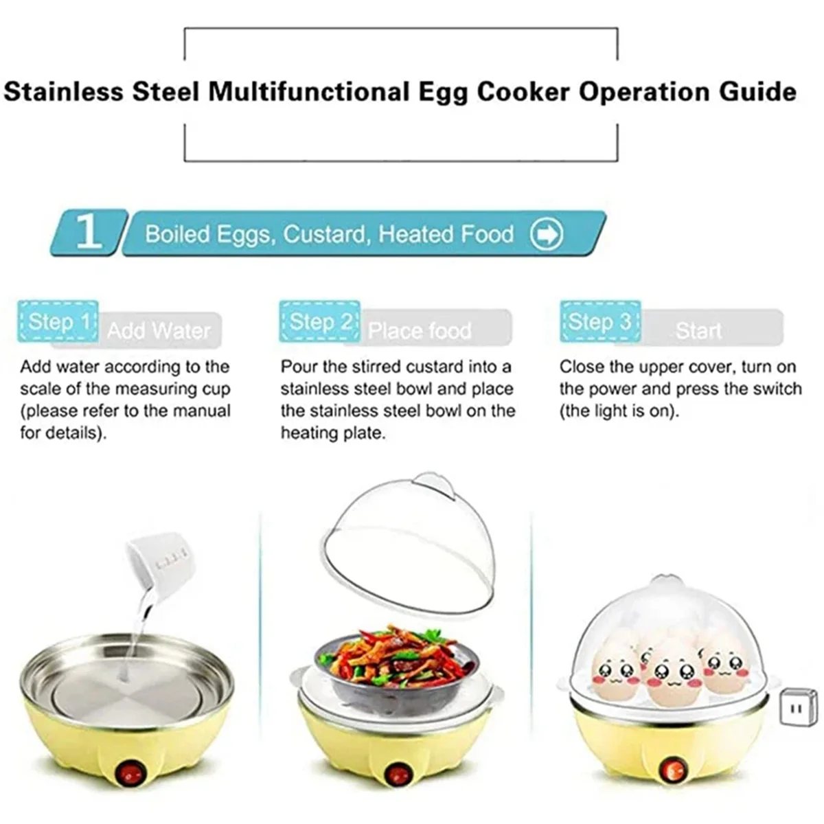 Rapid Egg Cooker: 7 Egg Capaci - Egg Cooker Rapid review and price