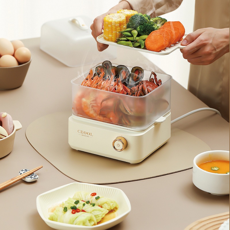 200W Egg Boiler Double Layers  - Egg Cooker Rapid review and price