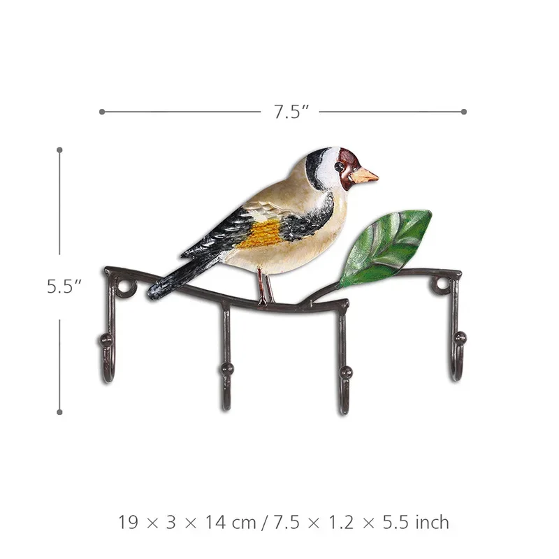 Resin Bird Hanger Wall Decorat - Kitchen Appliances Holder review and price