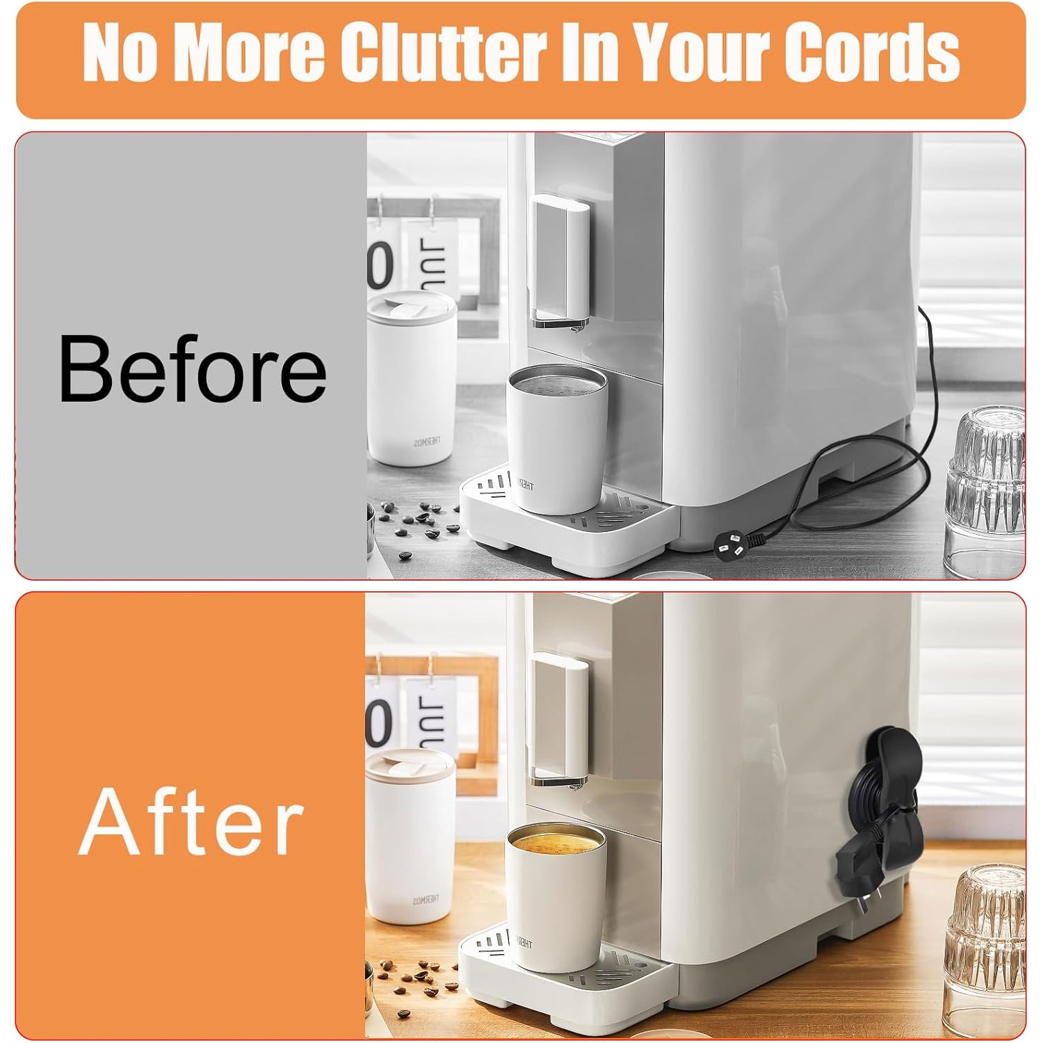Self‑Adhesive Cord Wrapper Org - Kitchen Appliances Holder review and price
