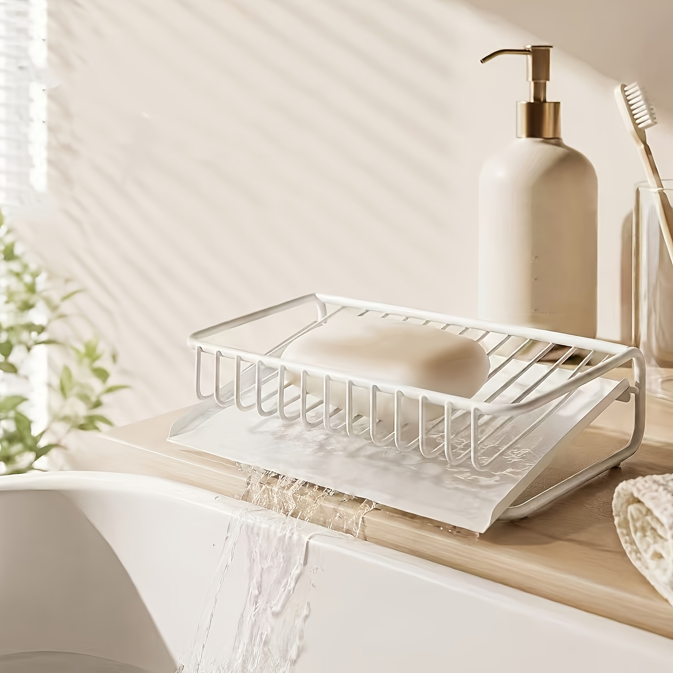1pc Plastic Soap Dish With Dra - Kitchen Appliances Holder review and price