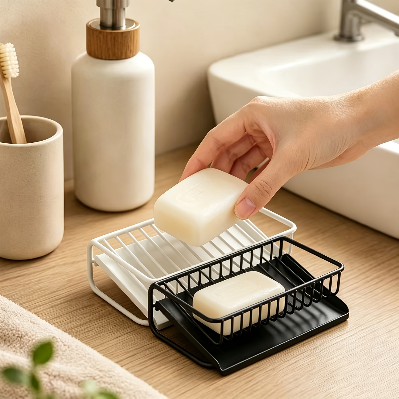 1pc Plastic Soap Dish With Dra - Kitchen Appliances Holder review and price