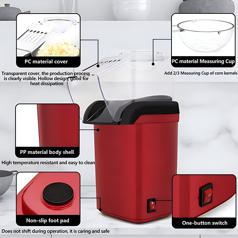 Mini Automatic Hot Air Popcorn - Air Popcorn Maker review and price